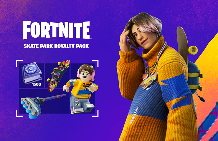 Fortnite - Skate Park Royalty Pack - EPIC