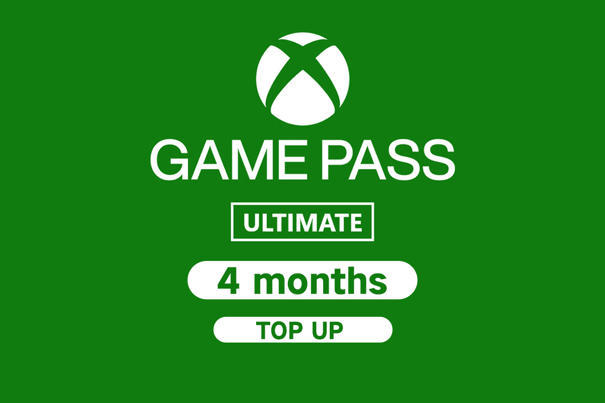 Top Up 4 Months Xbox Game Pass Ultimate - Available to all users (Xbox/Windows) - XGPU - Global