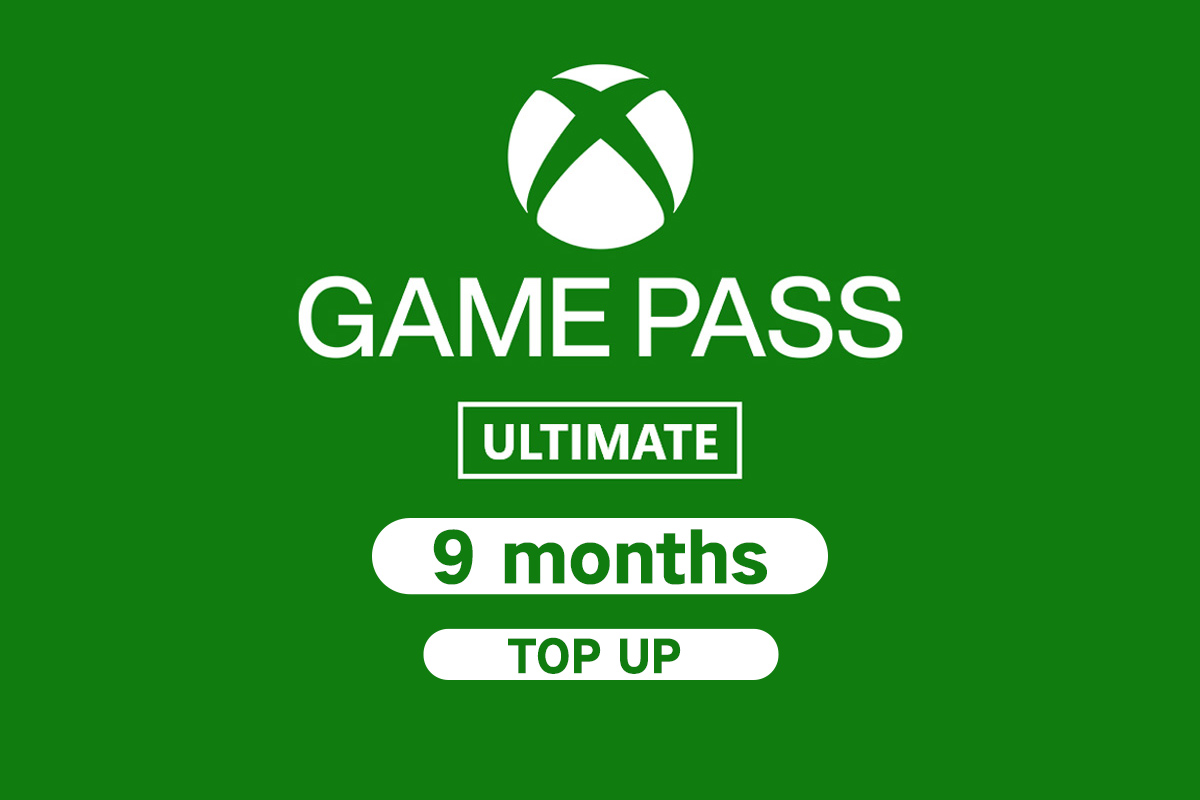 Top Up 9 Months Xbox Game Pass Ultimate - Only for new user (Xbox/Windows) - XGPU - Global