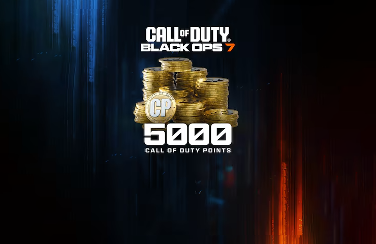 5000 Black Ops 7 or Call of Duty®: Warzone™ Points - Top Up - Steam